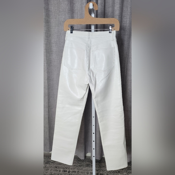 AGOLDE Recycled Leather 90's Pinch Waist in Wisp | 25 - Picture 10 of 13